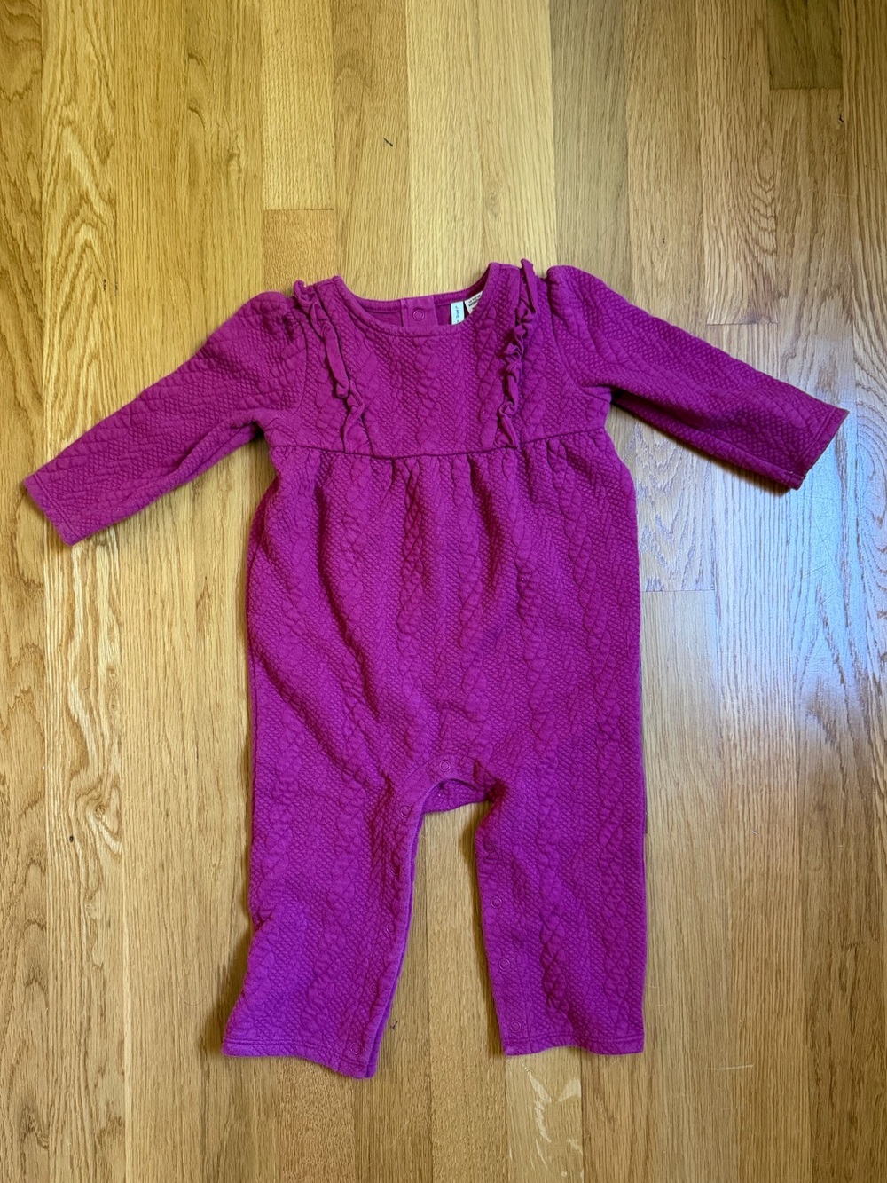 Janie and Jack Quilted One Piece size 12-18 months